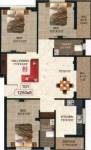 Forsche Ornate (3BHK+2T (1,250 sq ft) 1250 sq ft)