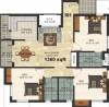 Forsche Elina (3BHK+3T (1,360 sq ft) + Pooja Room 1360 sq ft)