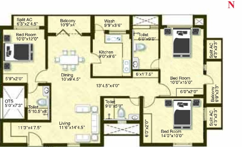  opulence Floor Plan Floor Plan