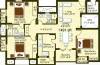 Golden Opulence (3BHK+2T (1,491 sq ft) 1491 sq ft)