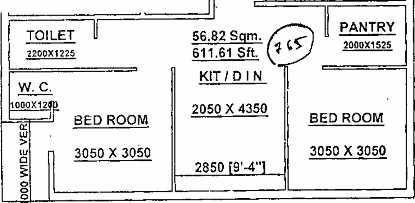 Urmila Durga Bhawan (2BHK+2T (765 sq ft) 765 sq ft) Urmila Durga Bhawan (2BHK+2T (765 sq ft) 765 sq ft)