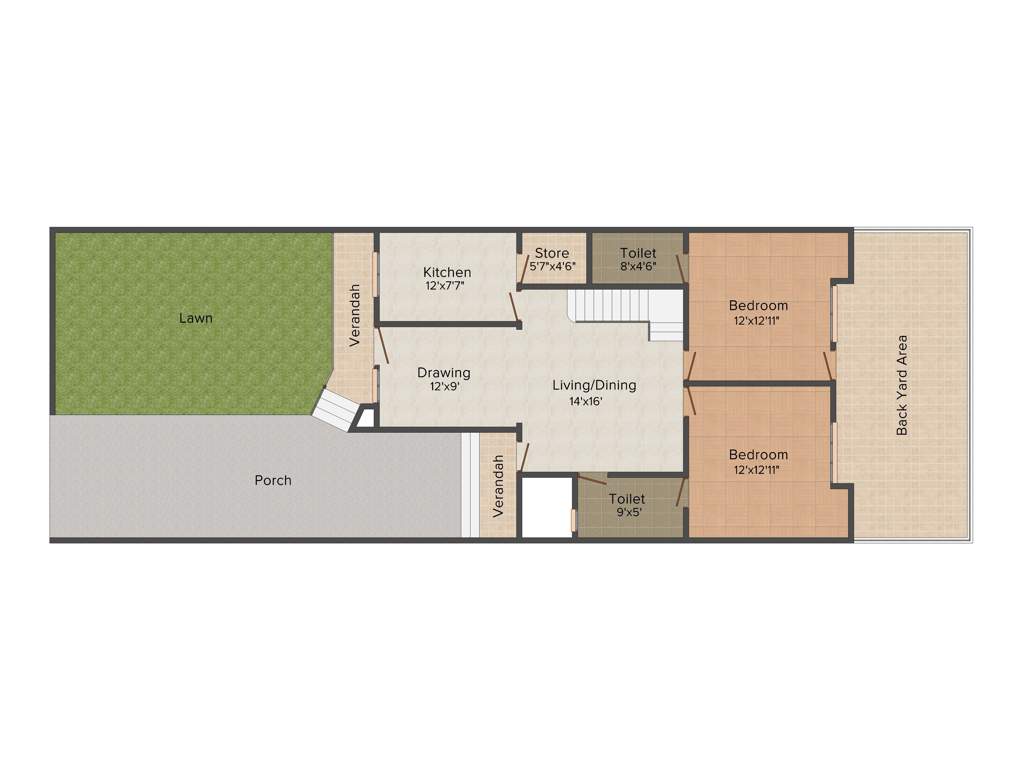 Mojika Govind Villa (3BHK+3T (2,160 sq ft) 2160 sq ft)