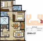Newry Celio (2BHK+2T (1,082 sq ft) 1082 sq ft) Newry Celio (2BHK+2T (1,082 sq ft) 1082 sq ft)