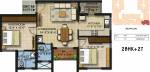 Newry Celio (2BHK+2T (1,008 sq ft) 1008 sq ft) Newry Celio (2BHK+2T (1,008 sq ft) 1008 sq ft)