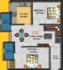 Four Square Developer Amado Square (2BHK+2T (871 sq ft) 871 sq ft)