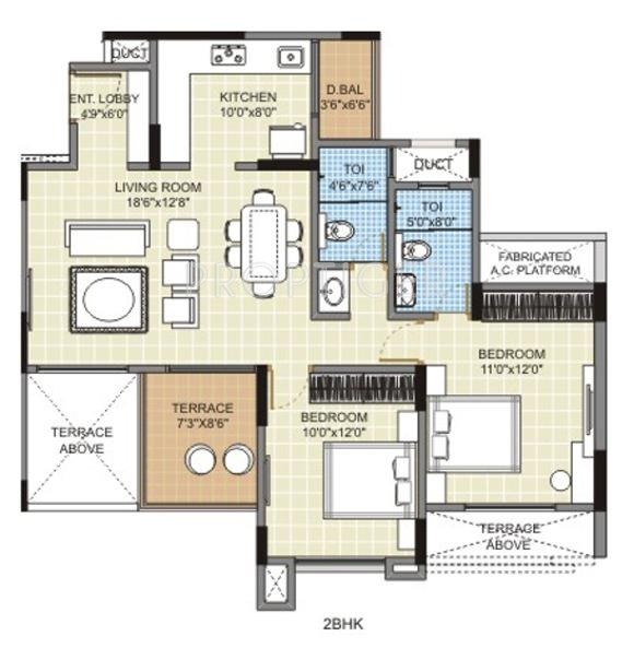 Pride Aashiyana (2BHK+2T (1,050 sq ft) 1050 sq ft) Pride Aashiyana (2BHK+2T (1,050 sq ft) 1050 sq ft)