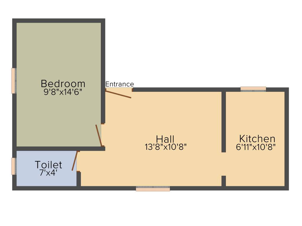 Prabha Anbu (1BHK+1T (476 sq ft) 476 sq ft) Prabha Anbu (1BHK+1T (476 sq ft) 476 sq ft)