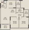 Pride Enchanta II (2BHK+2T (1,195 sq ft) 1195 sq ft)