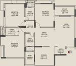 Pride Enchanta II (3BHK+3T (1,835 sq ft) 1835 sq ft) Pride Enchanta II (3BHK+3T (1,835 sq ft) 1835 sq ft)