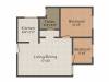 XS VivaCity (2BHK+1T (587 sq ft) 587 sq ft)