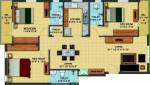 Nahar Sri Ganesh (3BHK+3T (1,512 sq ft) 1512 sq ft) Nahar Sri Ganesh (3BHK+3T (1,512 sq ft) 1512 sq ft)