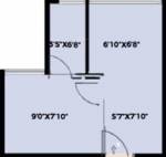 Xrbia Chembur Central (1BHK+1T (309 sq ft) 309 sq ft)