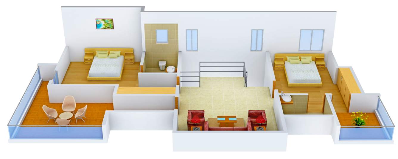  Groovy Woodz (4BHK+4T (2,779 sq ft) 2779 sq ft)