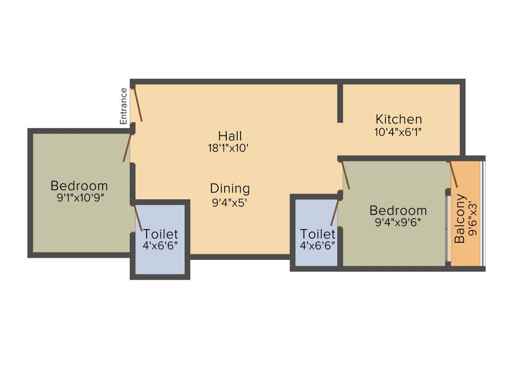 Sankar Gopura (2BHK+2T (770 sq ft) 770 sq ft) Sankar Gopura (2BHK+2T (770 sq ft) 770 sq ft)
