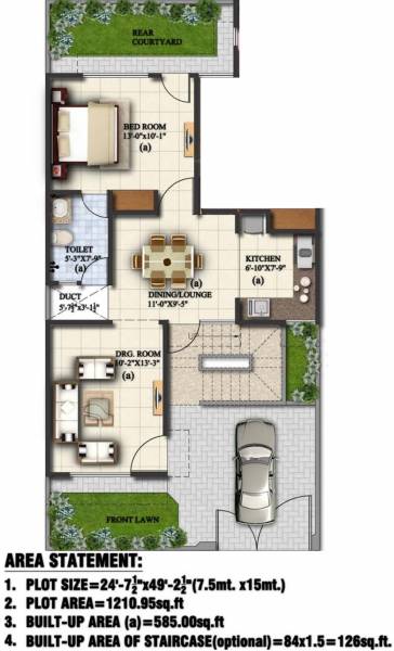Eldeco Regalia Villa (1BHK+1T (585 sq ft) 585 sq ft) Eldeco Regalia Villa (1BHK+1T (585 sq ft) 585 sq ft)