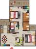 Kingson The Home (2BHK+2T (1,180 sq ft) + Study Room 1180 sq ft)