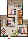 Kingson The Home (2BHK+2T (1,180 sq ft) + Study Room 1180 sq ft) Kingson The Home (2BHK+2T (1,180 sq ft) + Study Room 1180 sq ft)