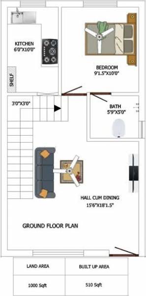 Budget Sri Kamadhenu Residency (2BHK+2T (796 sq ft) 796 sq ft) Budget Sri Kamadhenu Residency (2BHK+2T (796 sq ft) 796 sq ft)