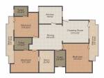 Gambhir Pratham (3BHK+3T (1,850 sq ft) 1850 sq ft)