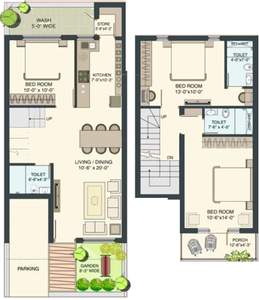 810 Sq Ft 3 Bhk Floor Plan Image Avadh Group Lake City Available For Sale Proptiger Com