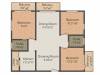 Jeevan Ornate (3BHK+2T (1,410 sq ft) 1410 sq ft)