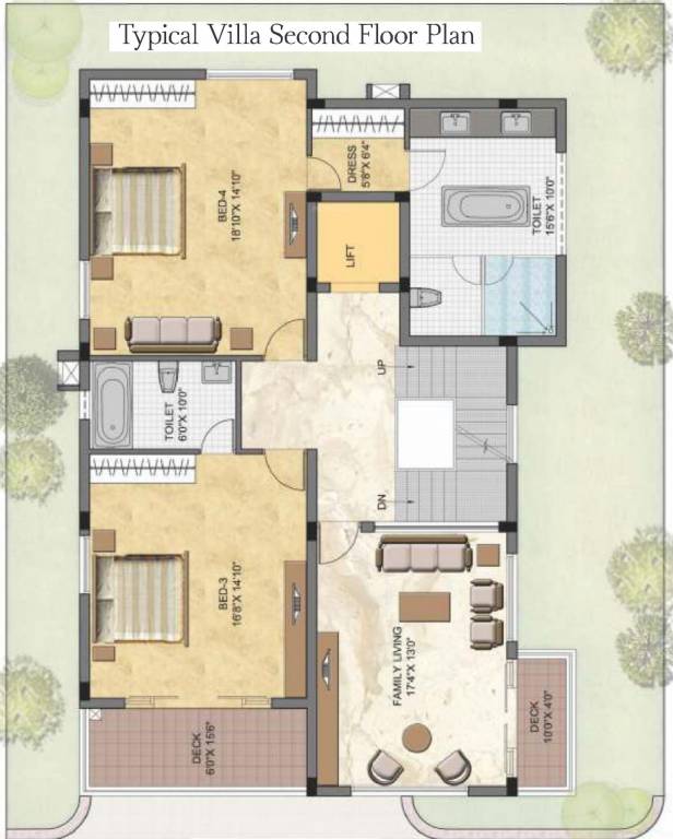 Eco Sparkle Villa (4BHK+5T (4,561 sq ft) + Servant Room 4561 sq ft)