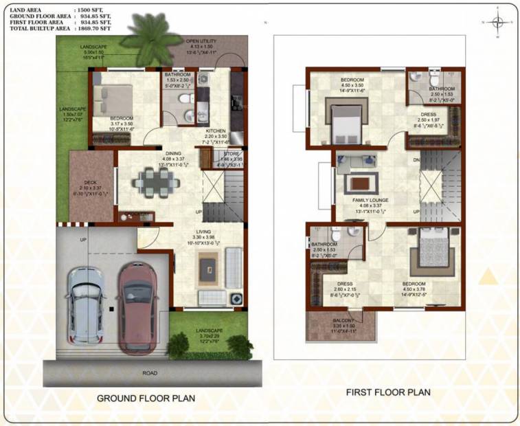 Casagrand Bloom (3BHK+3T (1,869 sq ft) 1869 sq ft)