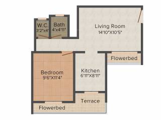 Shree Heritage (1BHK+1T (710 sq ft) 710 sq ft)