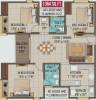 Alliance Galleria Residences (3BHK+3T (1,364 sq ft) 1364 sq ft)