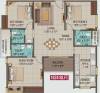 Alliance Galleria Residences (3BHK+3T (1,624 sq ft) 1624 sq ft)
