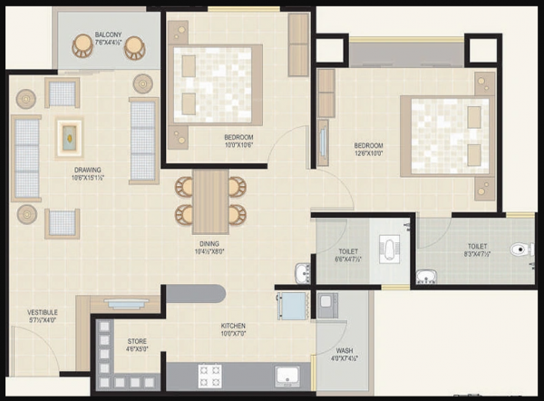  greens Floor Plan Floor Plan
