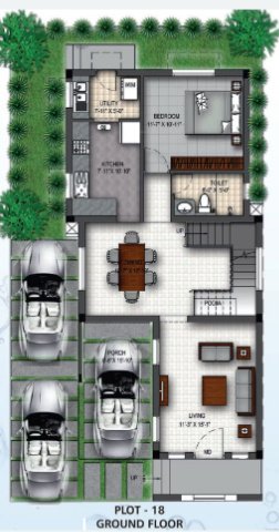  palm fronds Floor Plan Ground Floor Plan
