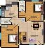 KVR Builders Ganga Cauvery (2BHK+2T (774 sq ft) 774 sq ft)