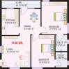Ashok Sri Sai Pujitha Elite (2BHK+2T (1,106 sq ft) 1106 sq ft)
