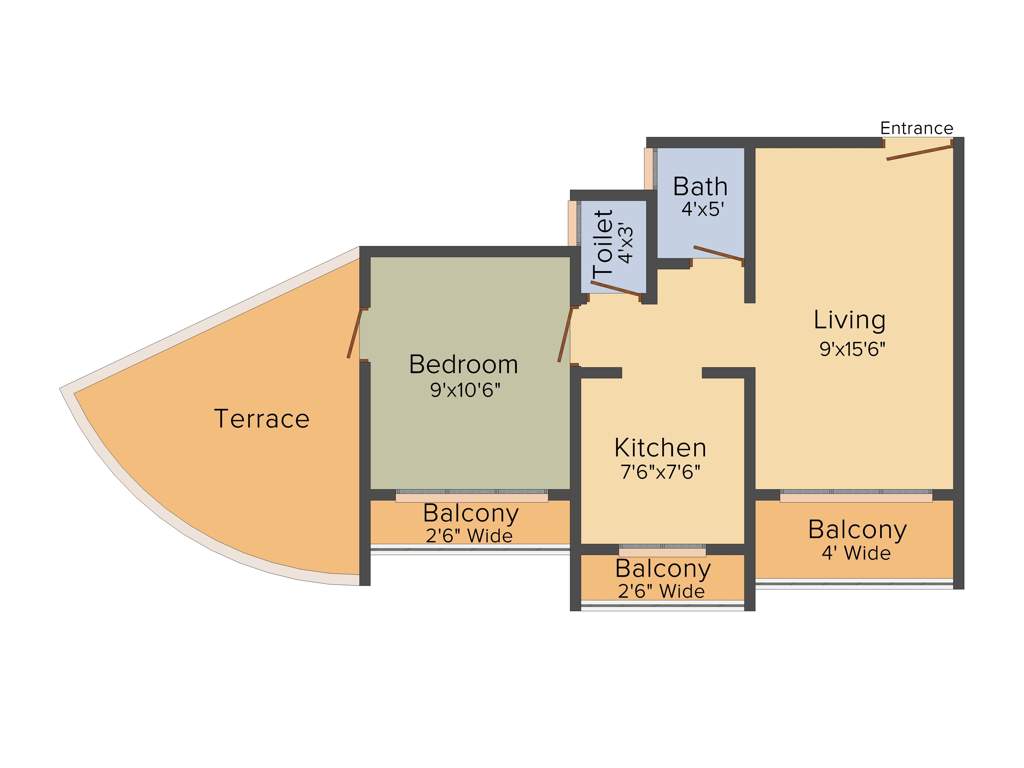 Shree Balaji Balaji Garden (1BHK+1T (680 sq ft) 680 sq ft)