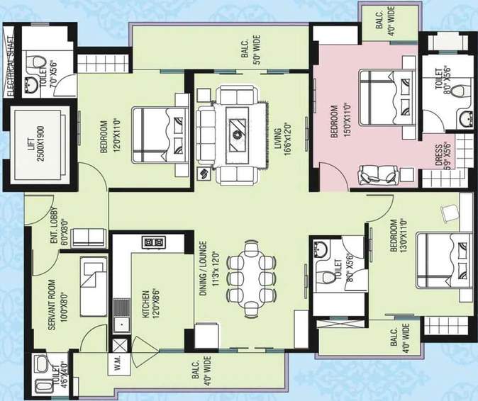  kings court Floor Plan Floor Plan