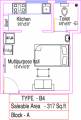 XS VivaCity (1BHK+1T (317 sq ft) 317 sq ft) XS VivaCity (1BHK+1T (317 sq ft) 317 sq ft)
