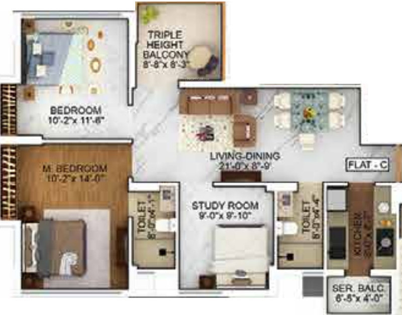  the one Floor Plan Floor Plan