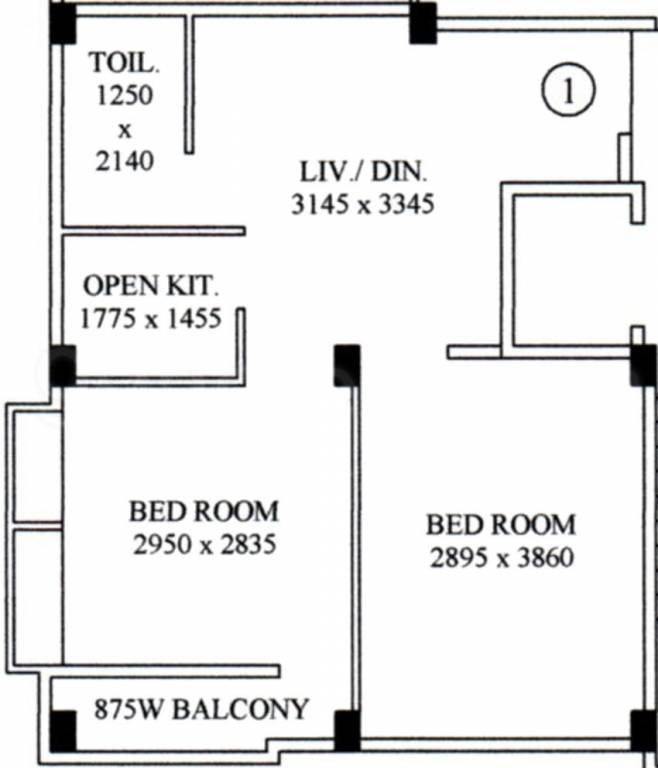 Digi Grand (2BHK+1T (649 sq ft) 649 sq ft) Digi Grand (2BHK+1T (649 sq ft) 649 sq ft)