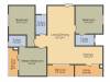CMRS Mulberry Mist (3BHK+3T (1,415 sq ft) 1415 sq ft)