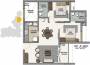 Malabar Orchid Park (2BHK+2T (893 sq ft) 893 sq ft)