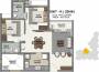 Malabar Orchid Park (2BHK+2T (903 sq ft) 903 sq ft)