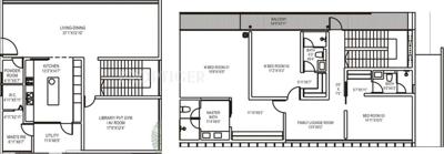 Lakhani Prives Luxury Hillside (3BHK+3T (3,800 sq ft)   Servant Room 3800 sq ft)