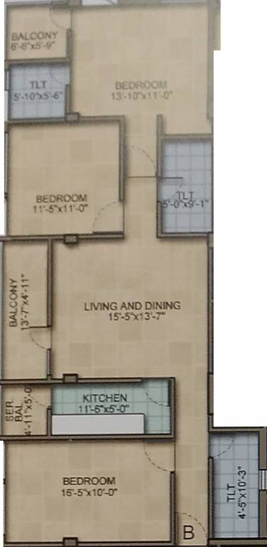 Rohra Galaxy (3BHK+3T (1,617 sq ft) 1617 sq ft) Rohra Galaxy (3BHK+3T (1,617 sq ft) 1617 sq ft)