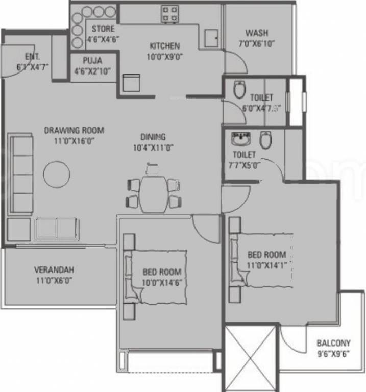 Himalaya Buildcon Heights (2BHK+2T (1,200 sq ft) Pooja Room 1200 sq ft) Himalaya Buildcon Heights (2BHK+2T (1,200 sq ft) Pooja Room 1200 sq ft)