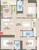 Mahidhara Xeno Platina (3BHK+3T (1,939 sq ft) Pooja Room 1939 sq ft)
