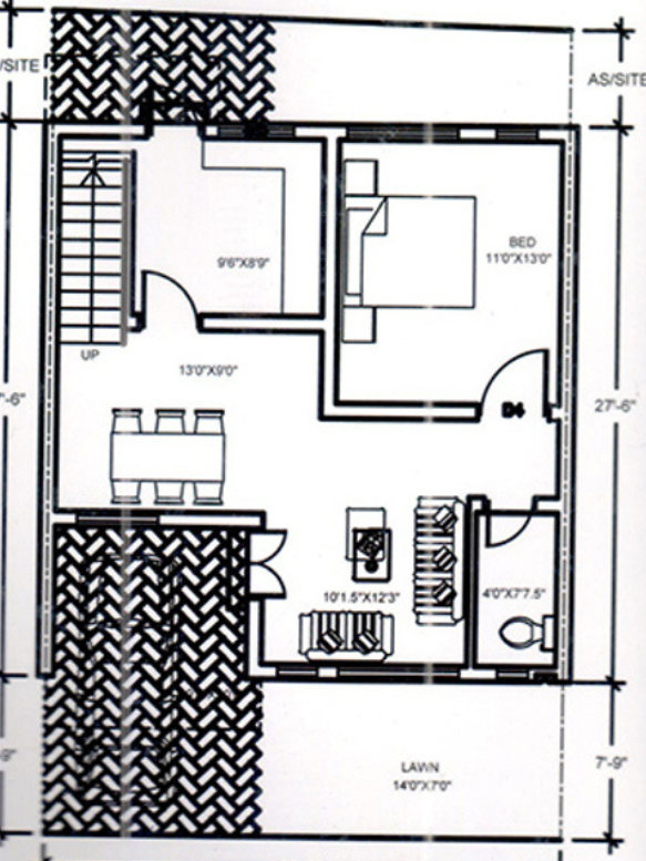 green city Floor Plan Ground Floor Plan