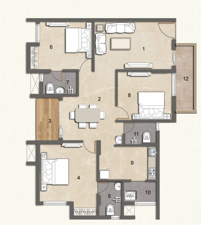  aashraya Floor Plan Floor Plan