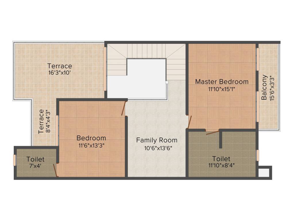 Gulmohar Amado Villas (3BHK+3T (2,616 sq ft) 2616 sq ft)