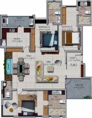 Bhoomi Cotton Tree (3BHK+4T (2,547 sq ft) 2547 sq ft) Bhoomi Cotton Tree (3BHK+4T (2,547 sq ft) 2547 sq ft)